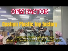 Mainan plastik khusus yang memancarkan cahaya dan suara