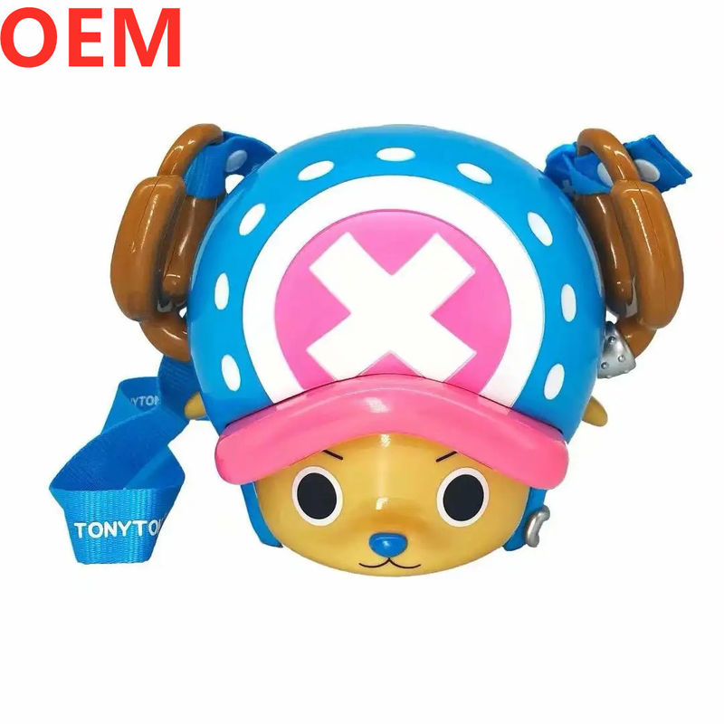 Customization OEM Desain Kartun Popcorn Bucket Plastik 3d Kartun Popcorn Bucket