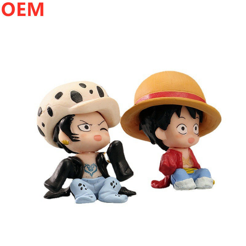 OEM Factory Custom Kualitas Tinggi Karakter Kartun 3d Plastik, Mainan Karakter Kartun PVC