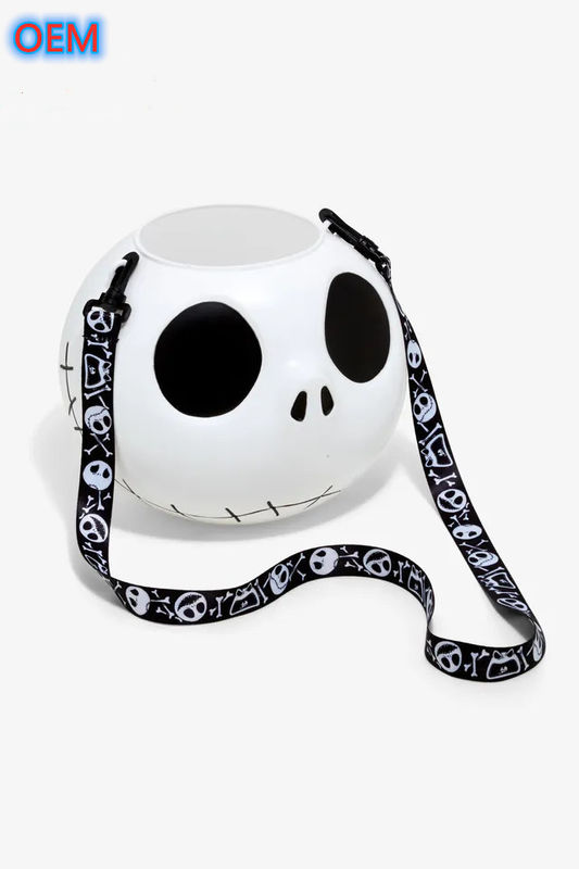 Pabrik Custom digunakan kembali Plastik Popcorn Container Bucket OEM Desain 3d Popcorn Bucket