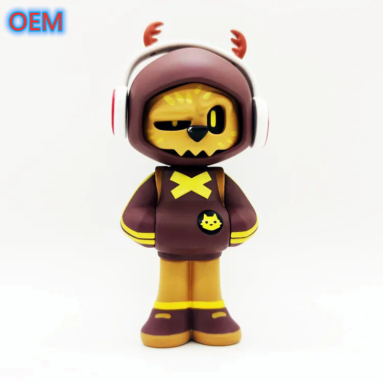 Custom 3d Plastik Animasi Animasi Animasi Tokoh Mainan OEM Desain PVC Tokoh Plastik Mainan
