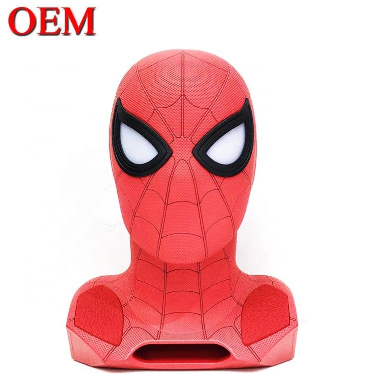 Custom Made Movie Star Spiderman Plastik Popcorn Container Bucket dengan Tutup