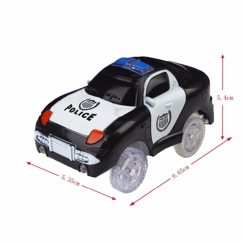 Custom LED Light Up Mobil Mainan Dengan Lampu Berkedip Fancy DIY Mobil Mainan Anak