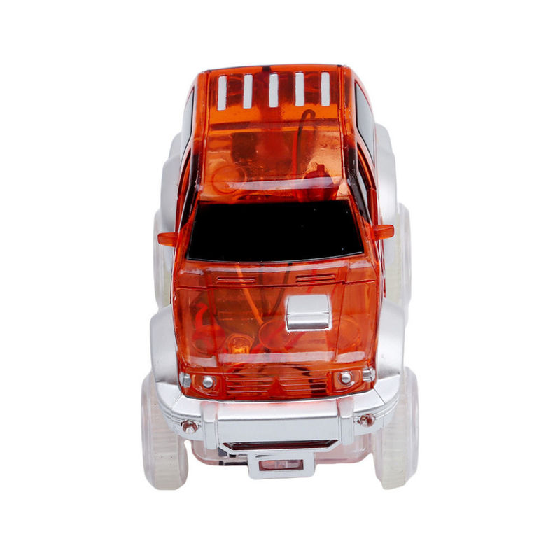 Custom LED Light Up Mobil Mainan Dengan Lampu Berkedip Fancy DIY Mobil Mainan Anak