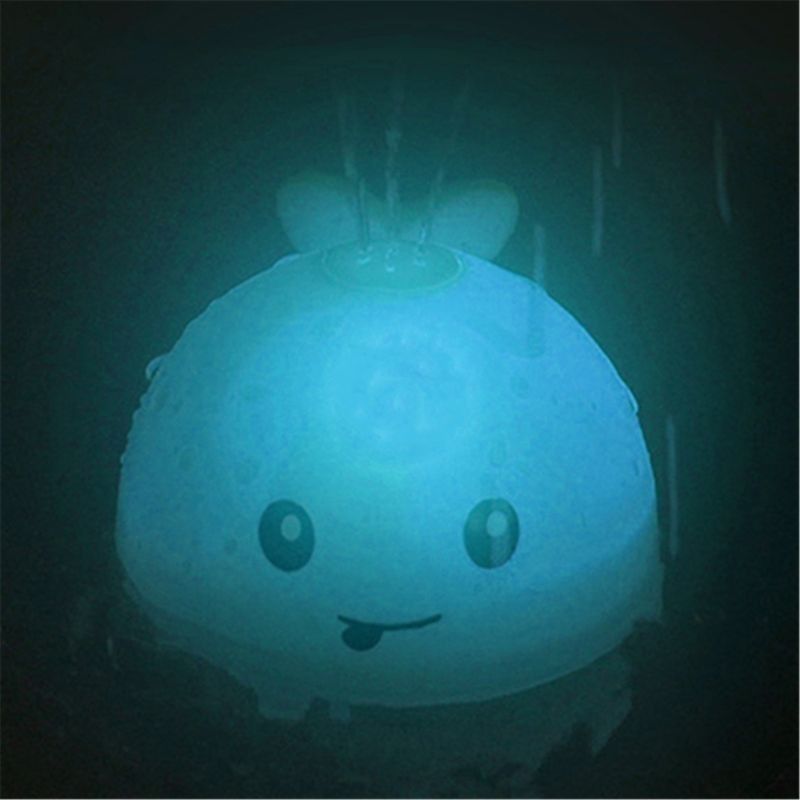 mainan khusus membuat Light Up Toys Bath Tub Whale Water Sprinkler Pool Toys Pool Toys