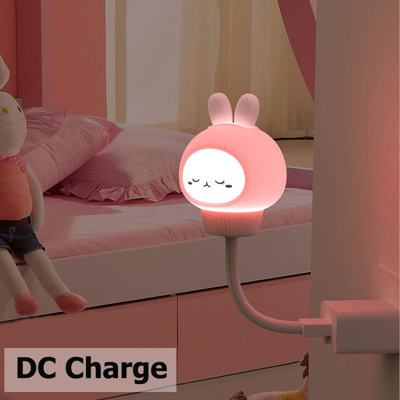 FACTORY Custom Toy Lamp PVC Vinyl LED Light Up Toys Cute Cartoon USB Lampu Malam