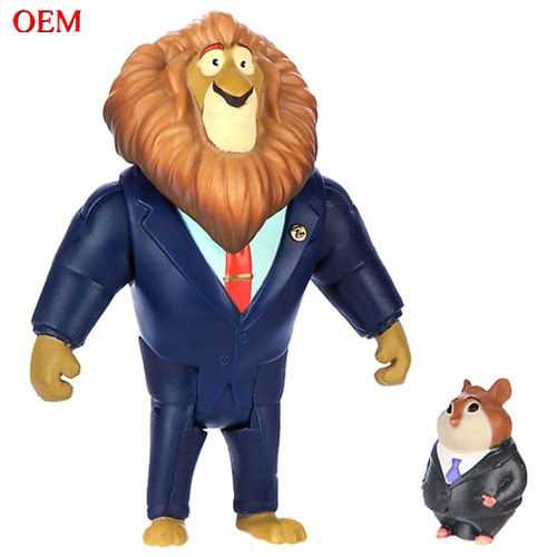 OEM Mini Figure Cartoon Monster Hunter Toy Untuk Anak-anak Custom Plastik Model Mainan Hewan