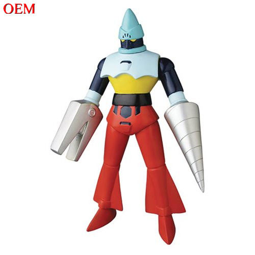 OEM Super Mazinger Robot Toys Warna 3D Vinyl Figur