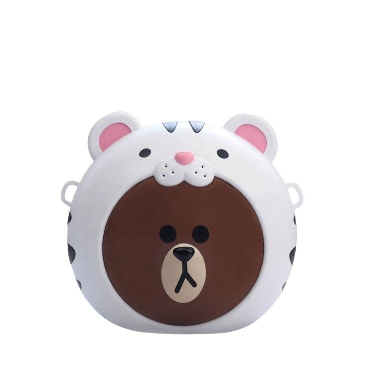 Custom Tinggi Kualitas Cute Plastik 3D Tokoh Mainan Popcorn Ember untuk Natal