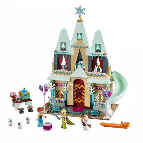 Custom Made The Girl Series Brick Toy Princess Castle Assembly Setup Bangunan Blok Mainan
