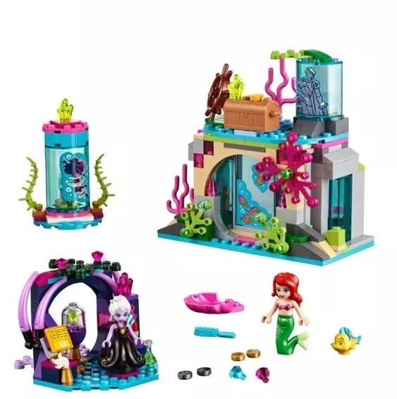 Custom Made The Girl Series Brick Toy Princess Castle Assembly Setup Bangunan Blok Mainan