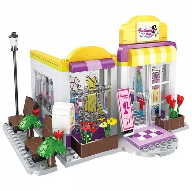 Custom Made The Girl Series Brick Toy Princess Castle Assembly Setup Bangunan Blok Mainan