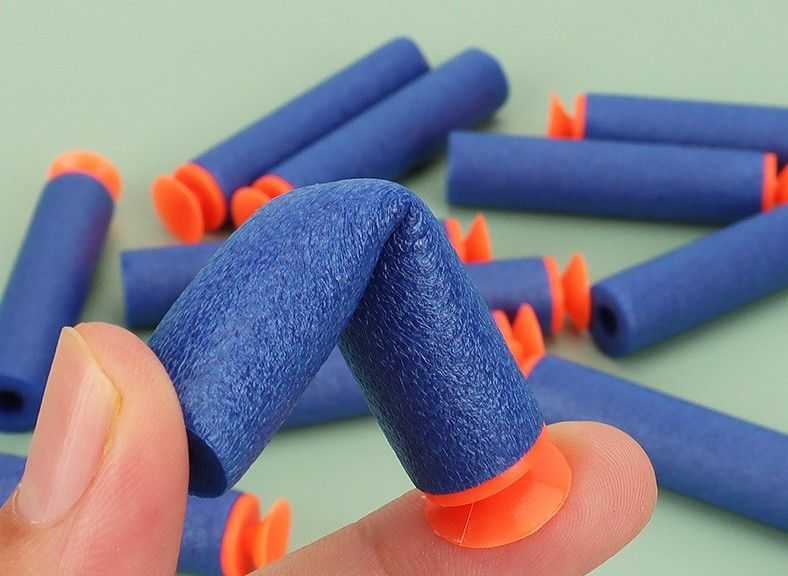 Oem Pistol mainan anak-anak DIY Baby pemisahan dinosaurus peluru lunak senjata mainan EVA spons teka-teki pistol yang dirakit model