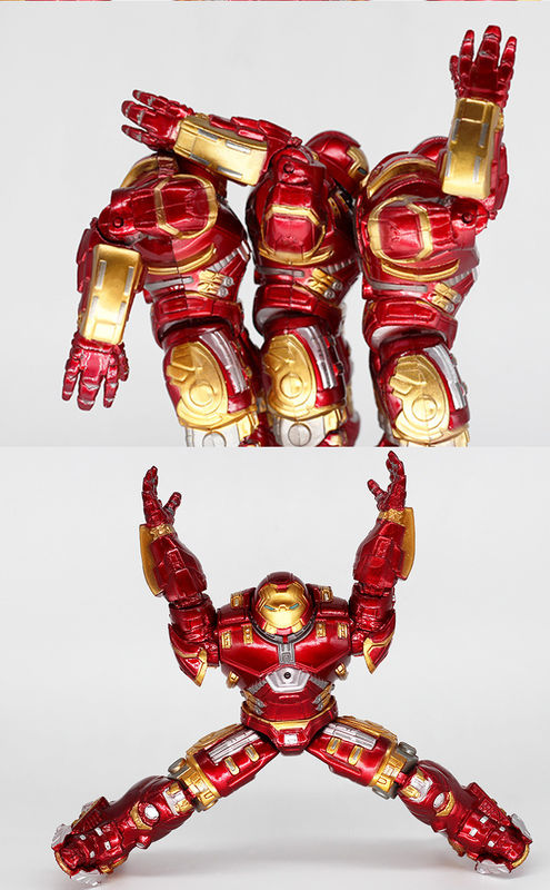 Custom Hero Man Joints Movable Dolls Mark With LED Light PVC Action Figure Toy (Toy Aksi Pria Pahlawan)