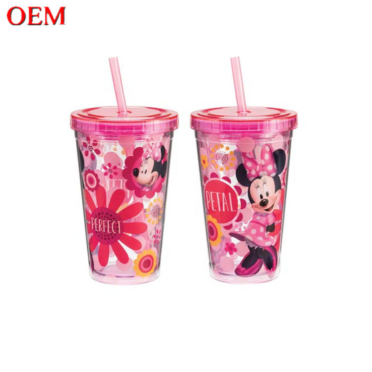 Custom Little Princess Sofia Botol Air 3D Terapan untuk Air Mendidih Dengan Tutup