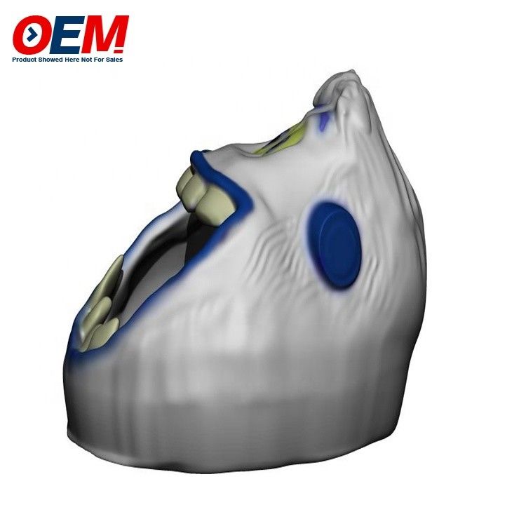 Custom PVC mainan OEM 3D Konsep SmallFoot Popcorn Bucket Makanan Popcorn Bucket