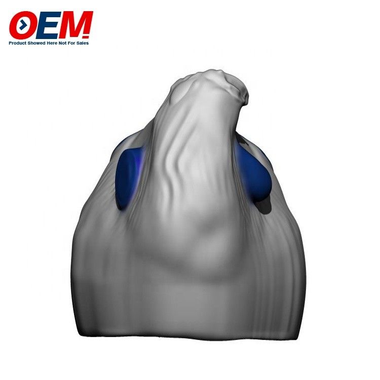Custom PVC mainan OEM 3D Konsep SmallFoot Popcorn Bucket Makanan Popcorn Bucket