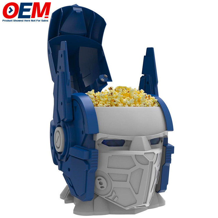 Custom pabrik Hello Kit-ty Popcorn Container Film Bucket 64 oz Plastik Teater