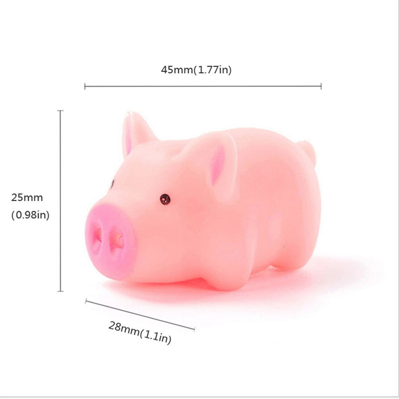 OEM kustom Cute Squeeze Squeaky Chew Game interaktif Pelatihan lucu Soft Rubber Mini Toy