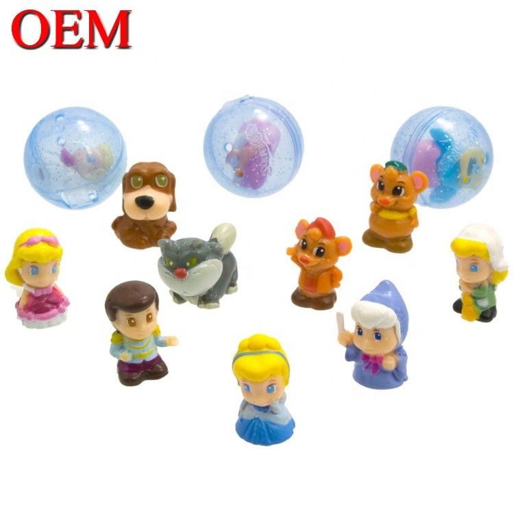 Desain Custom Capsule Ball Dengan Tokoh Anime Untuk Anak-anak Hadiah OEM telur figur mainan