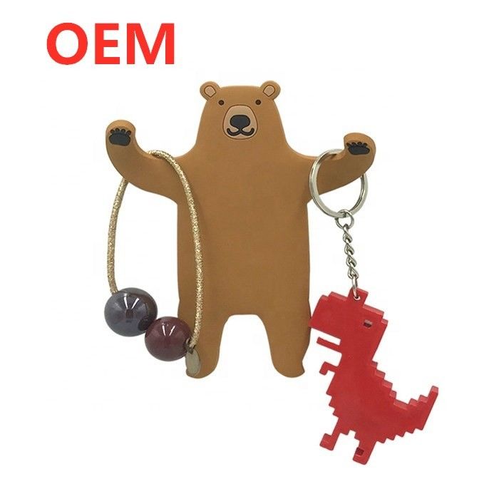 OEM FAMA Factory Custom Made Mini seamless ekor lipat hook mainan karet pvc