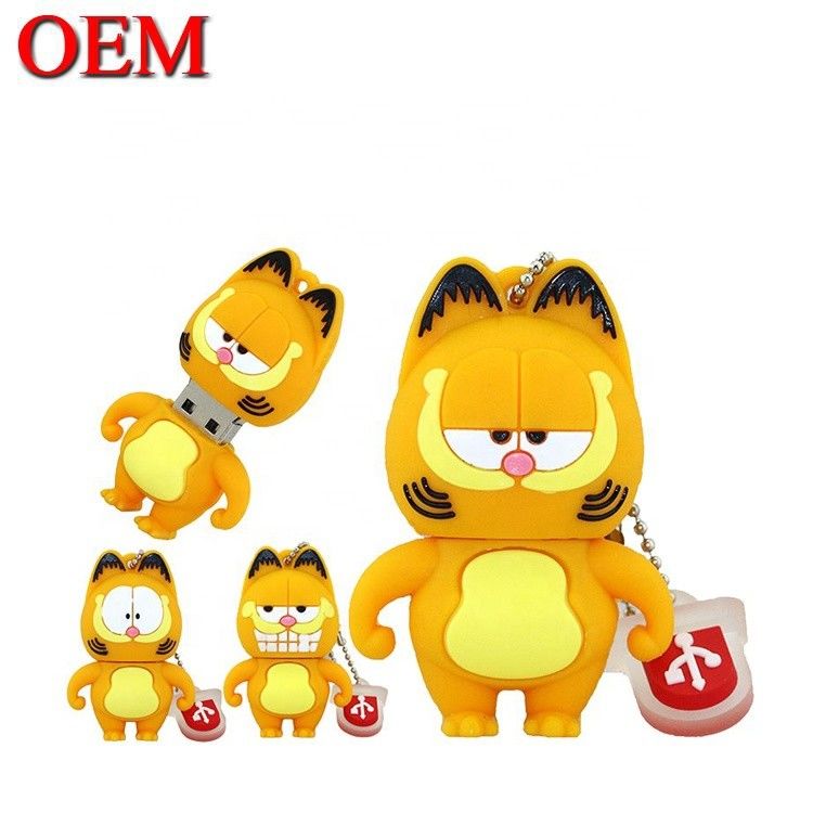 Produsen OEM Plastic Lazy Cat Toy Figure Custom PVC 3D Anime Injeksi Seni Vinyl Toys