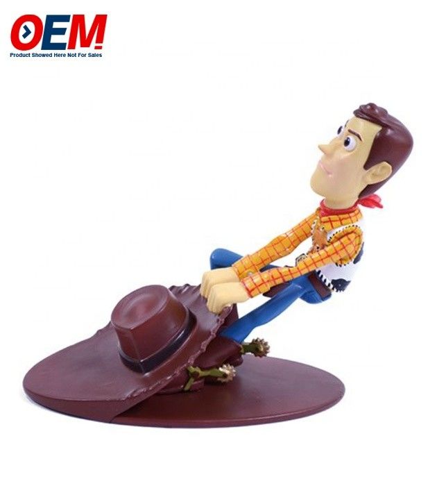 Customized 3D Figurine Toy Doorstop Pulling Hat Door Stopper Pabrik OEM
