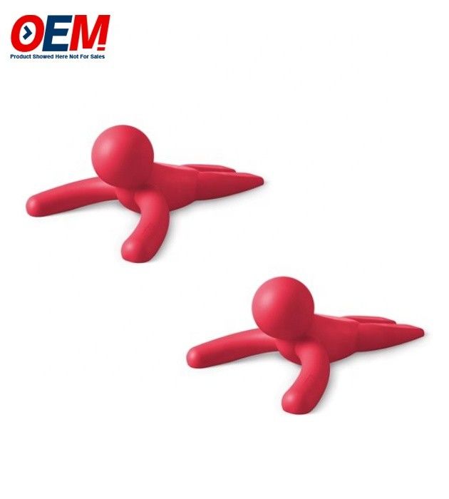 Customized 3D Figurine Toy Doorstop Pulling Hat Door Stopper Pabrik OEM