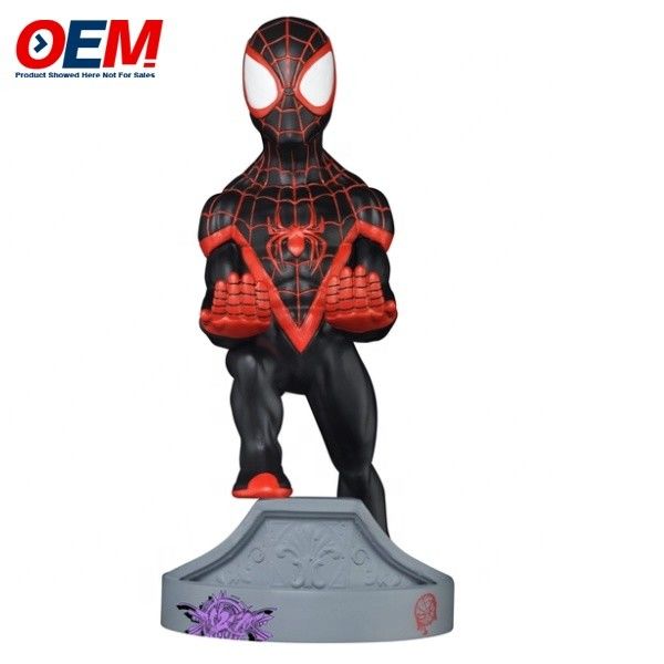 Spidman Mobile Phone Holder Made Desk Office Home Desktop Toy OEM PVC Phone Holder Figur