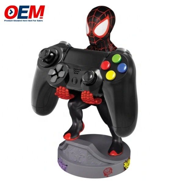 Spidman Mobile Phone Holder Made Desk Office Home Desktop Toy OEM PVC Phone Holder Figur