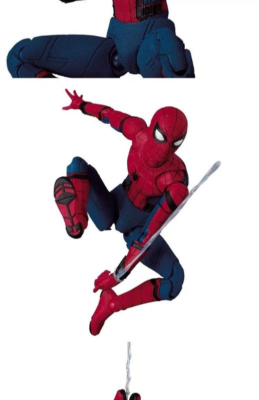 Custom Kualitas tinggi 15cm Spider Man Toys Tom Holland PVC Action Figure Spiderman Koleksi mainan dengan kotak