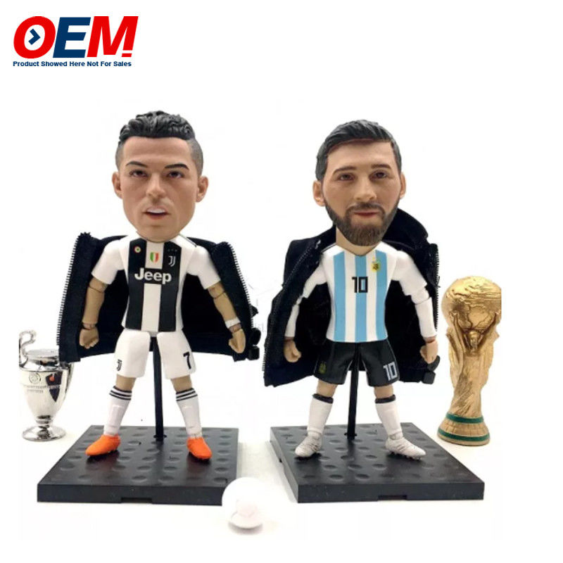 CustomG0104 XT1003 Pemain Sepak Bola Terkenal Baru Neymar Messi Ronaldo Suarez Karakter Mini Block Figure Mainan Plastik