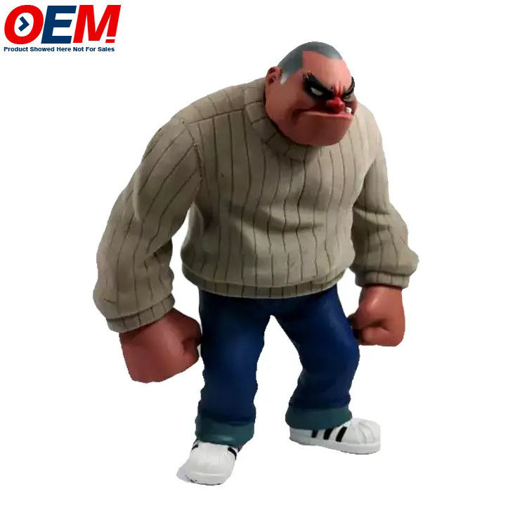 Custom maker Custom membuat 3D pencetakan plastik lembut sofubi vinyl mainan oem mainan Anda sendiri