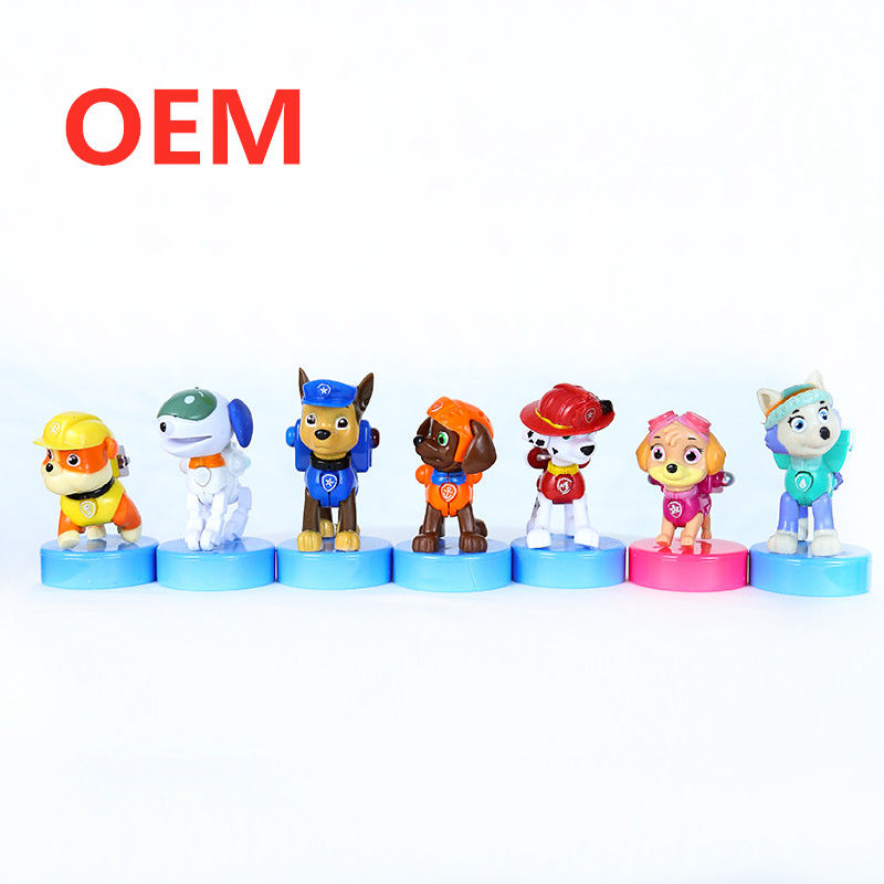 OEM Disesuaikan Mini Kartun Stamper Mainan 3d Gambar Stamper Self-tinta Stamp Plastik Mainan Anak-anak Bahan ramah lingkungan 5000PCS