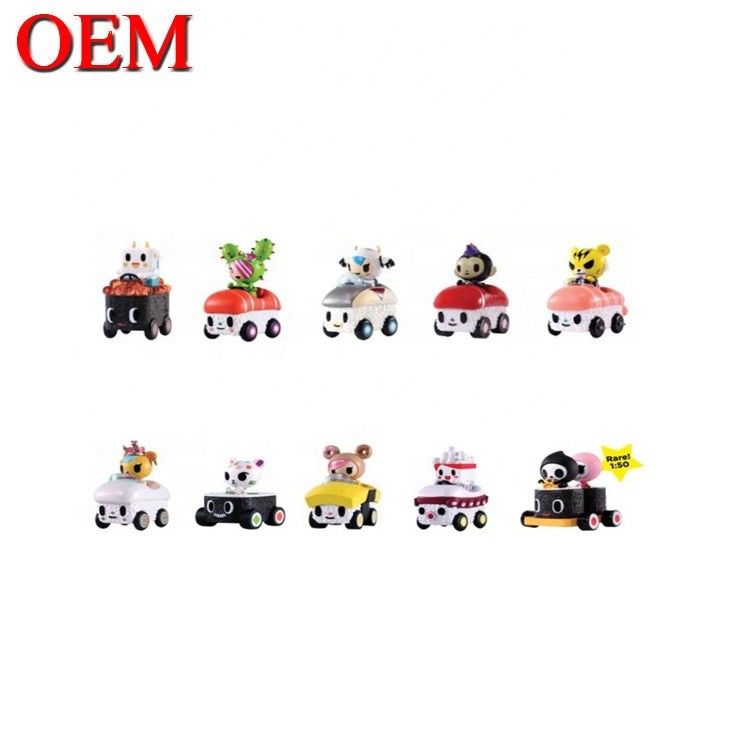 OEM Mini Car Toys Untuk Candy Cup Custom Kapsul Kecil Mainan Plastik Aman Untuk Anak-anak