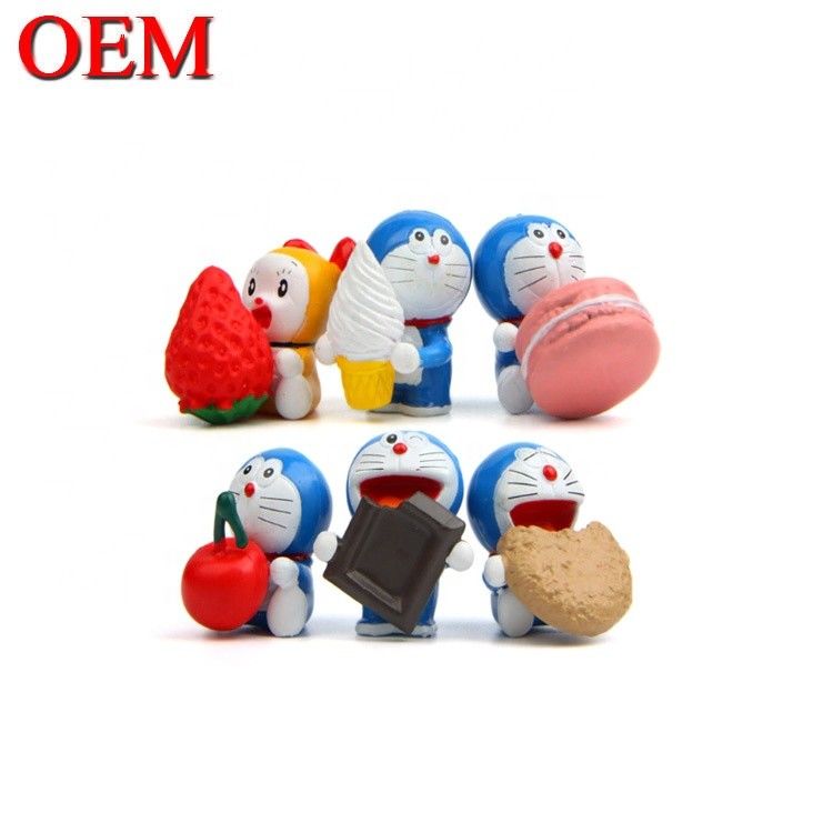 Customized Jepang Karakter Klasik Ulang Tahun Kue Topper Set Oem Action Figure Kue Topper Pabrik