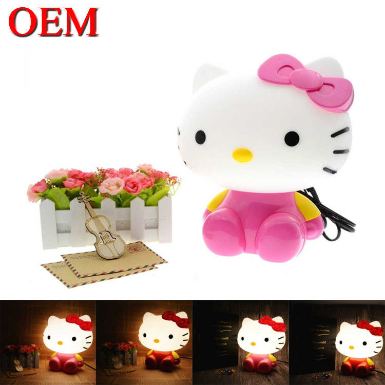Animals Cartoon Dog Night Light Portable Rumah Dekorasi Meja Lampu
