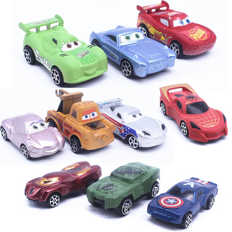 Produsen kustom Kartun Pixar Cars Racing Series Jackson Storm Cruz Smokey 1:43 Diecast Metal Alloy Kendaraan Mainan Boy Kid Gif