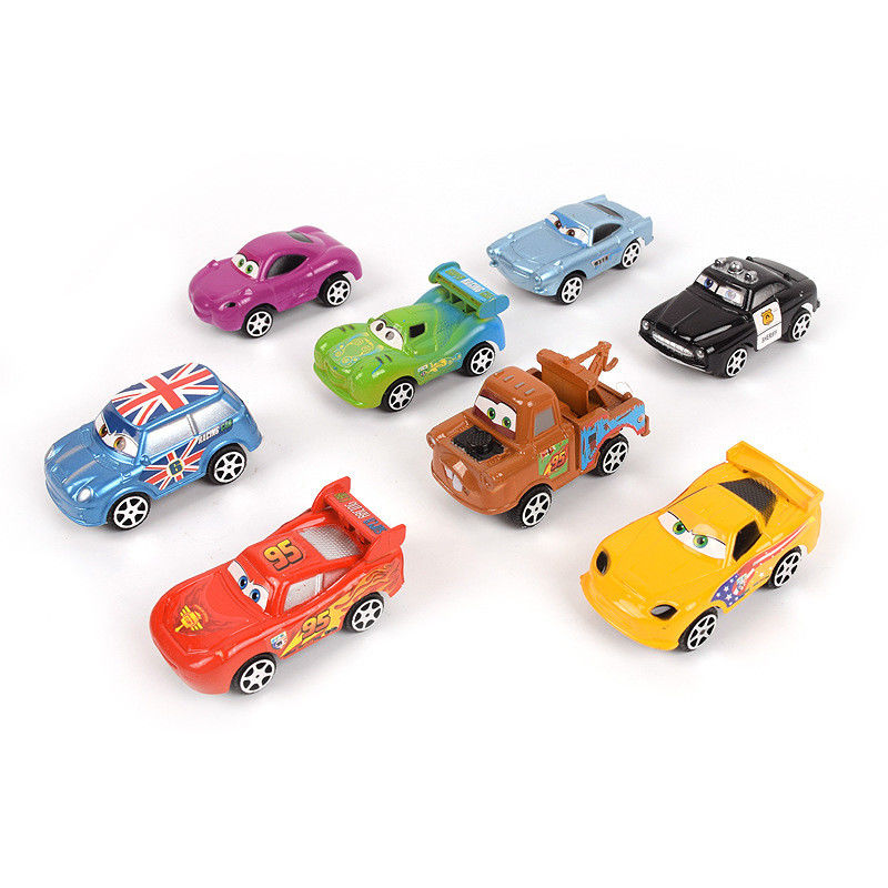 Produsen kustom Kartun Pixar Cars Racing Series Jackson Storm Cruz Smokey 1:43 Diecast Metal Alloy Kendaraan Mainan Boy Kid Gif