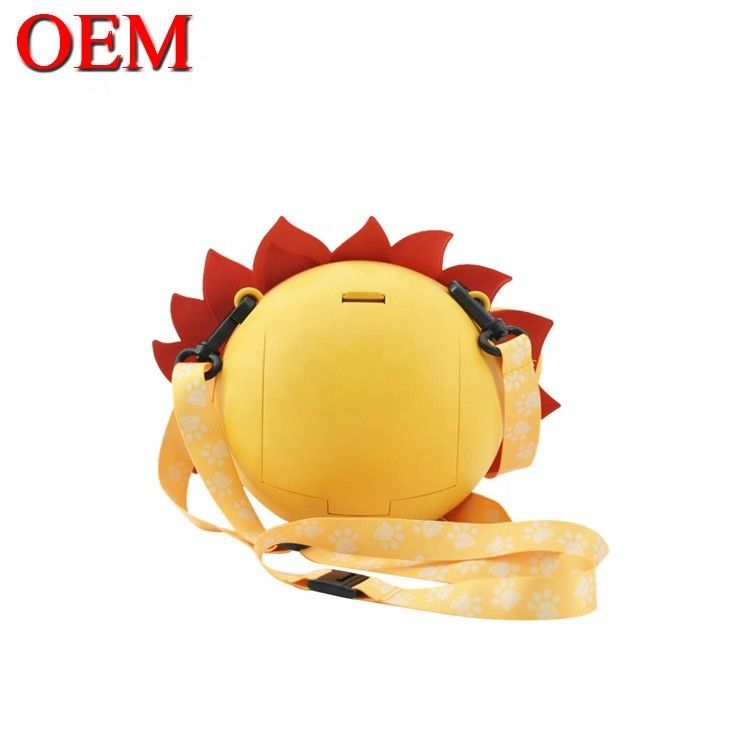 Custom Cute Plastic Cartoon Role 3D Toy Popcorn Bucket OEM Food Container untuk Natal