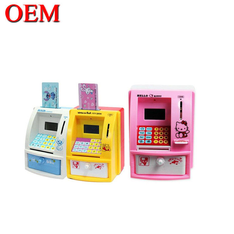 OEM kustom Elektronik Bank Aman Kotak Uang Anak-anak Digital Koin Cash Menyimpan Aman ATM