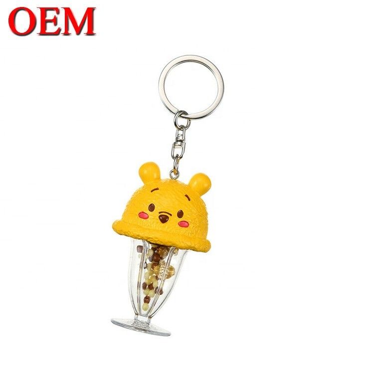 Custom Pvc Figur Supplier Custom Key Holder OEM Kartun Mainan Keychain FAMA Pabrik