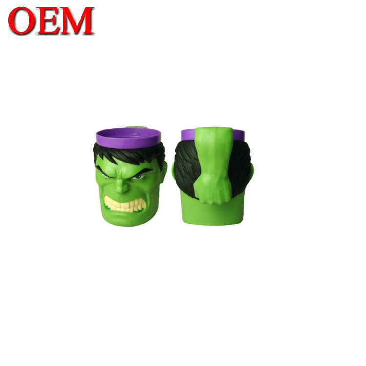 Custom Plastic Cup 3D Mug Summer Ice Water Cup Frosty Gel Double Wall Freezer Gel Cup