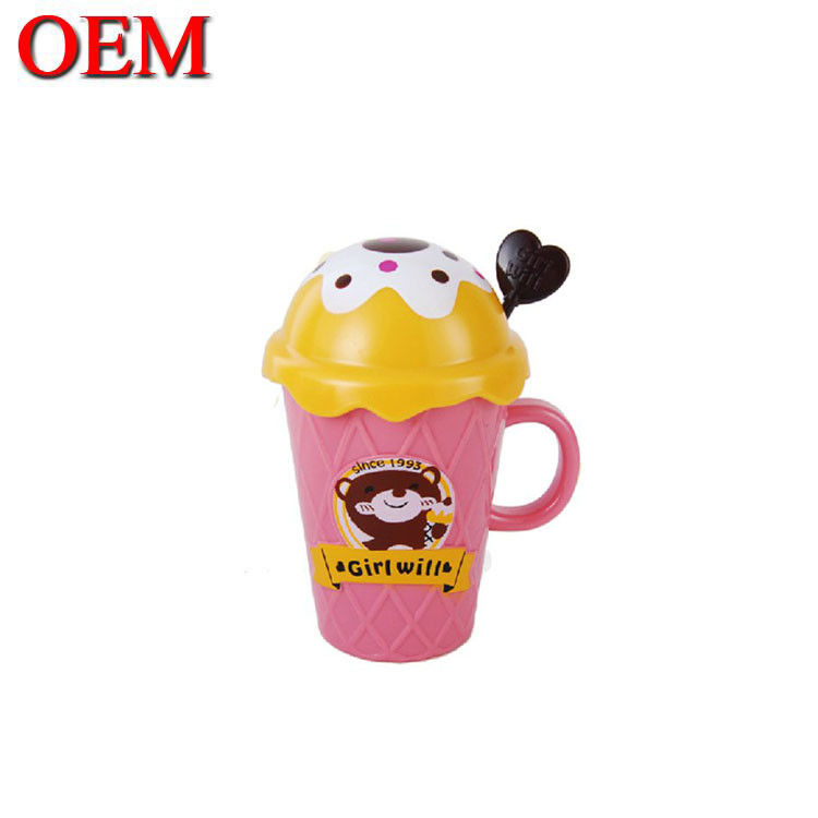 Custom Plastic Cup 3D Mug Summer Ice Water Cup Frosty Gel Double Wall Freezer Gel Cup