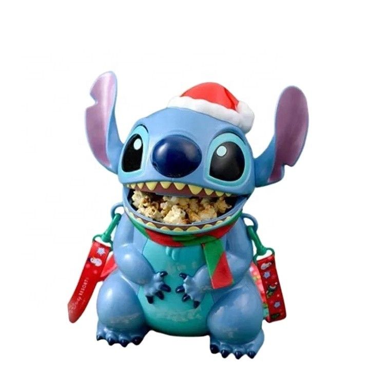 Pabrikan Popcorn Bucket Kontainer Bucket Plastik 3D yang disesuaikan untuk Popcorn