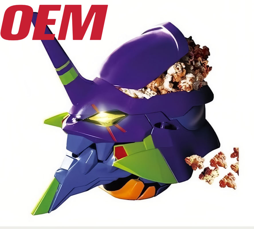 Customized OEM Film Universal Popcorn Plastic Bucket Buat Karakter Popcorn Bucket