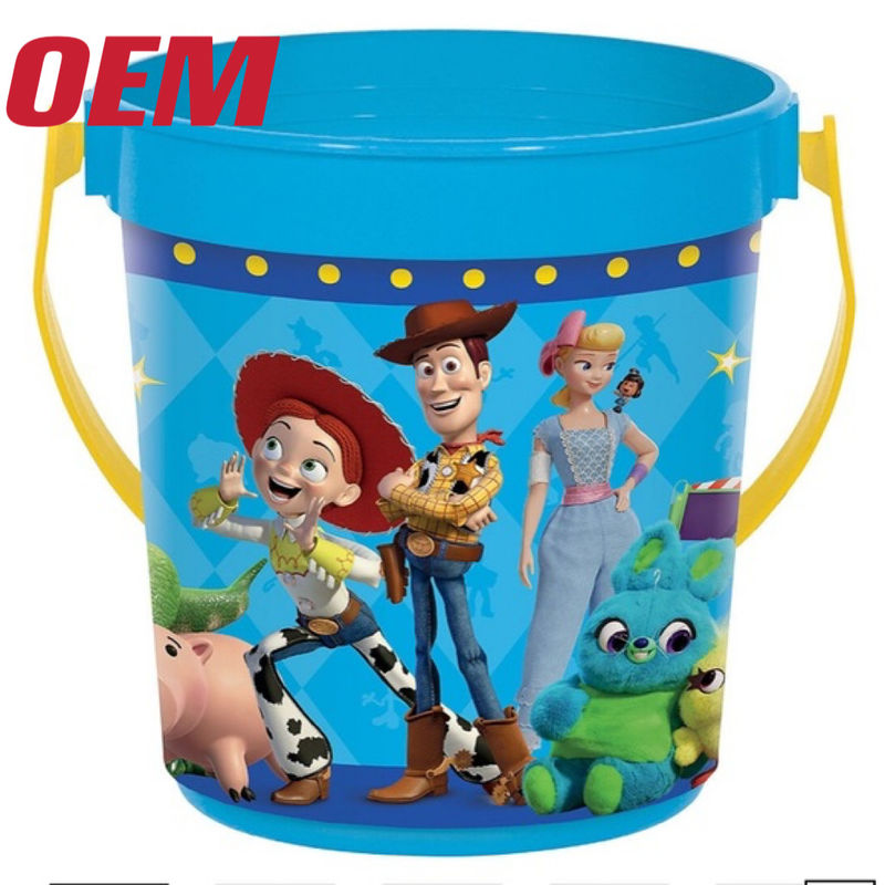 Permainan yang disesuaikan Mobil Bentuk Popcorn Bucket OEM 60oz Popcorn Plastik Container Buat Hight Quality Karakter Popcorn Box