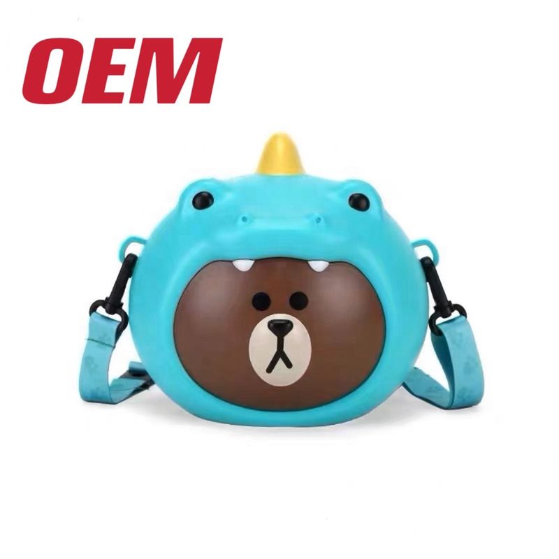 Produsen mainan custom Story Karakter Popcorn Bucket OEM Figure Popcorn Plastik Container