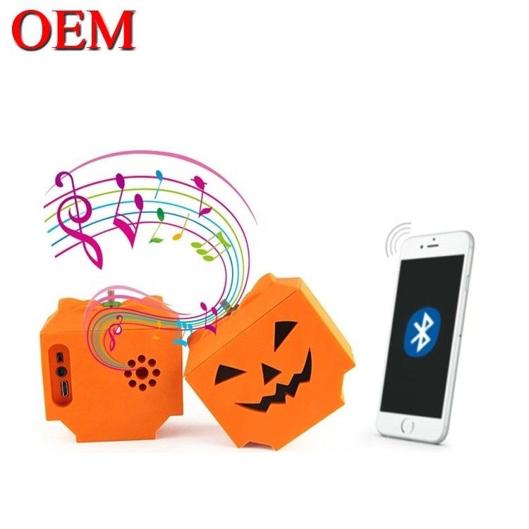 Custom Mini Figure Toy Portable Bluetooth Speaker OEM Cute Cartoon Music Player Pemasok