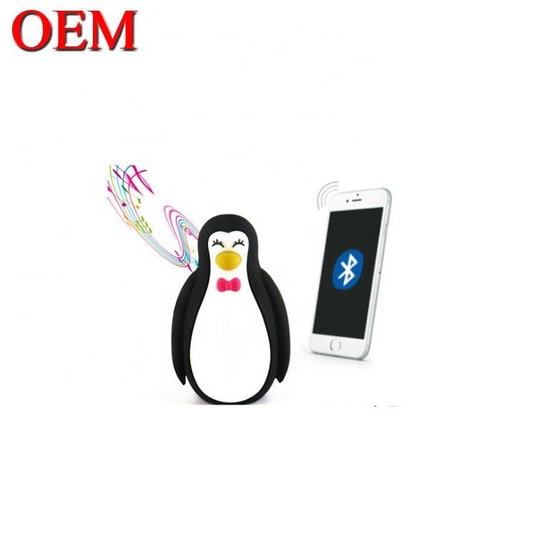 Custom Mini Figure Toy Portable Bluetooth Speaker OEM Cute Cartoon Music Player Pemasok